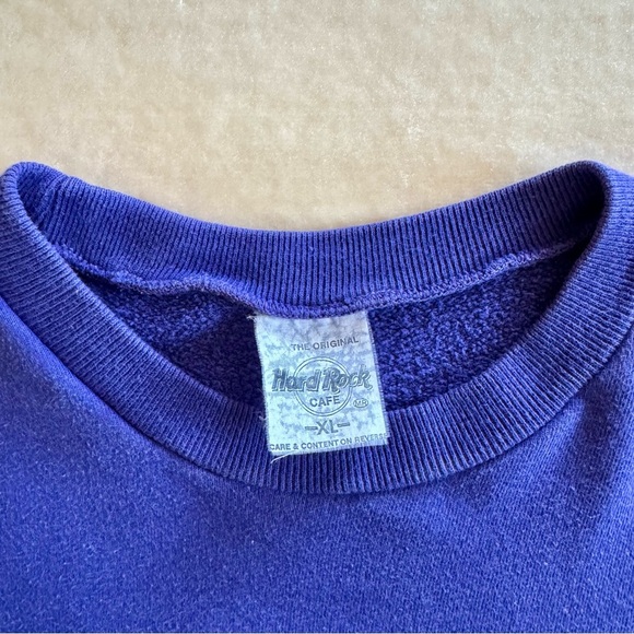 Vintage Purple Hard Rock Cafe Puerto Vallarta Sweater - Picture 4 of 5